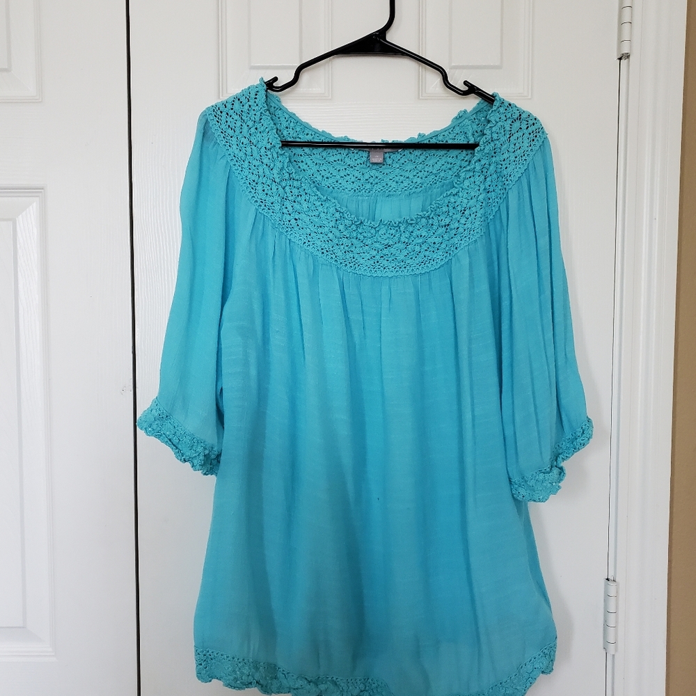 Valerie Stevens Plus Size Top